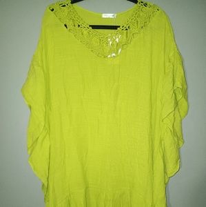 2 in 1 Blouse/Beach CoverUp